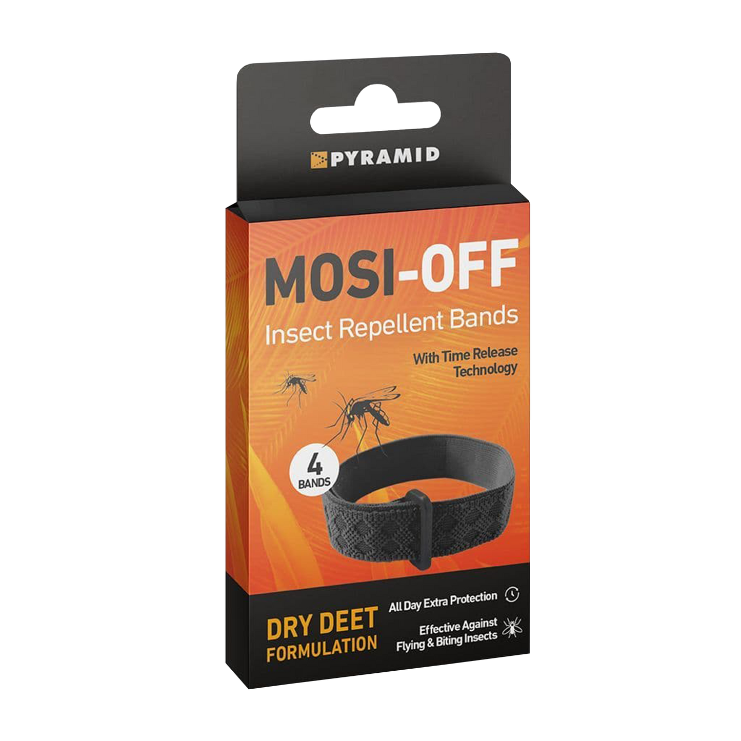 Pyramid Mosi-Off Insect Repellent Bands 4 pack