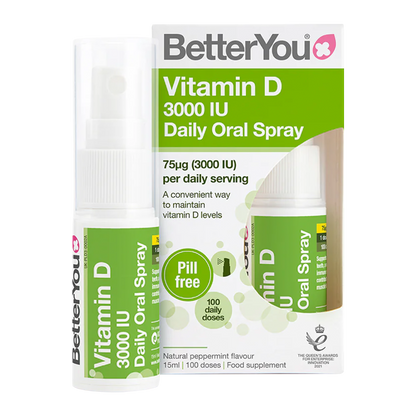 Better You Vitamin D 3000 IU Oral Spray 15ml