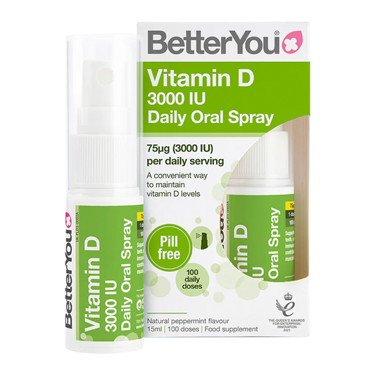Better You Vitamin D 3000 IU Oral Spray 15ml