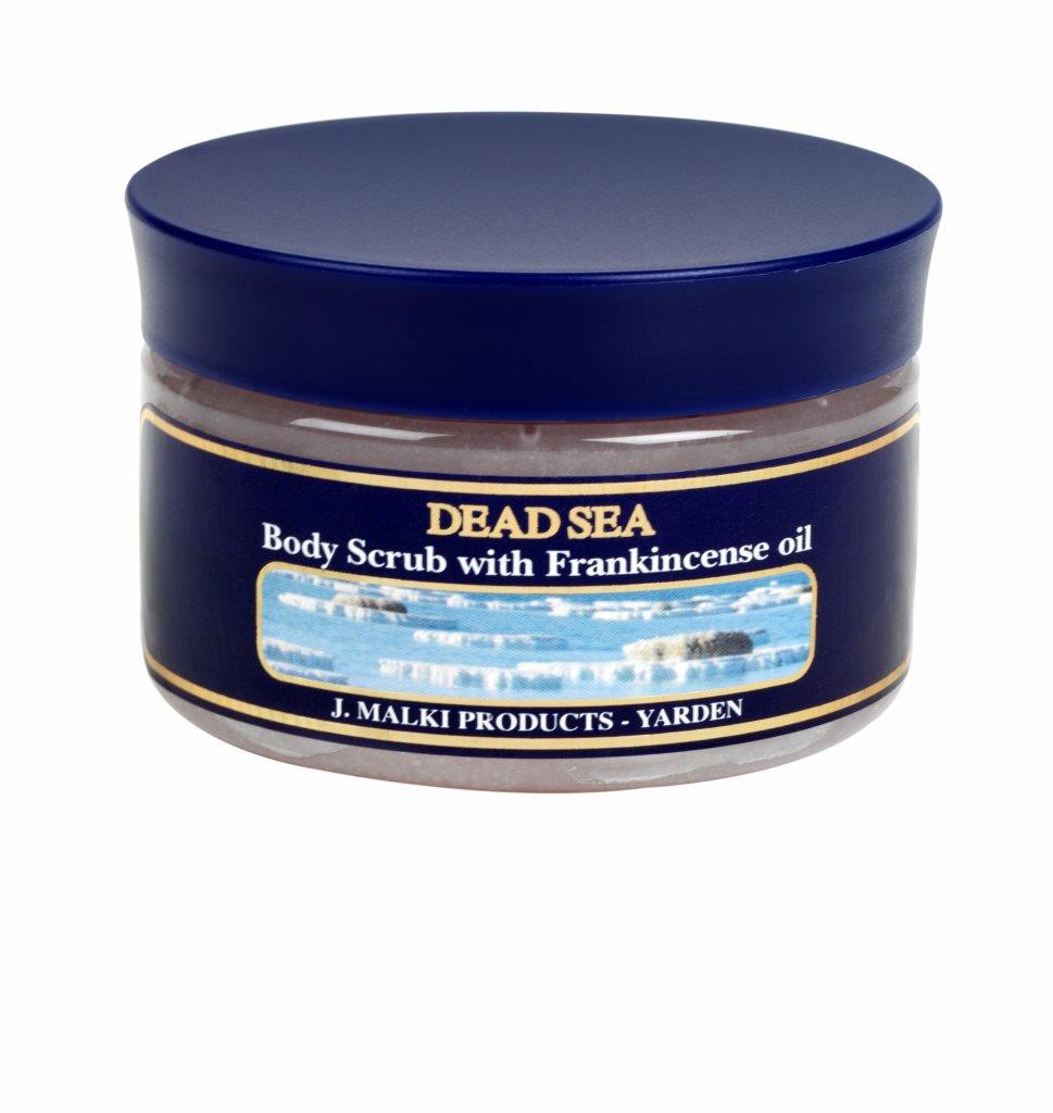 Malki - Dead Sea Body scrub with Frankincense oil - 300ml