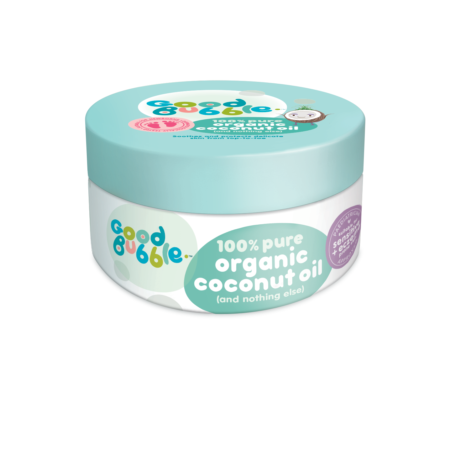 Good Bubble Organic Coconut Oil - 185g