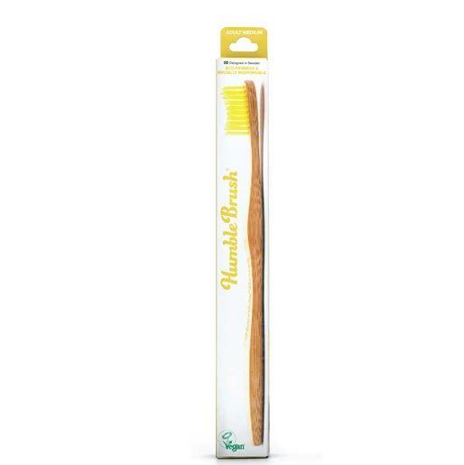 The Humble Co Adult Soft / Medium Toothbrush - Mixed Colours