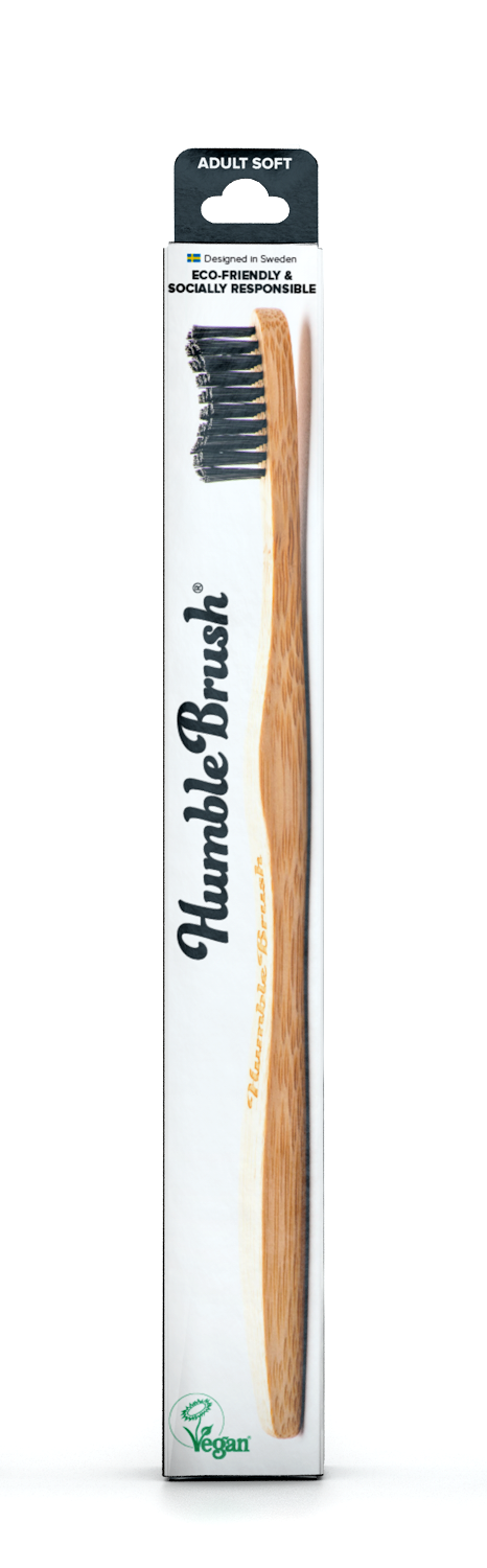 The Humble Co Adult Soft / Medium Toothbrush - Mixed Colours