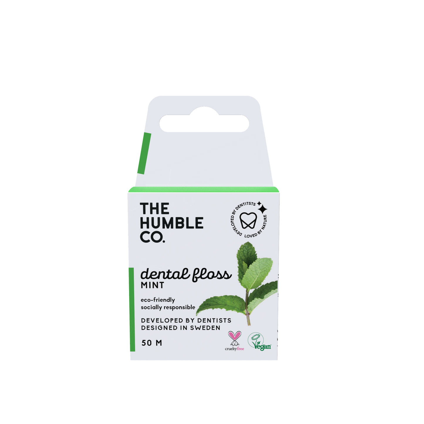 The Humble Co Dental Floss Fresh Mint 50m