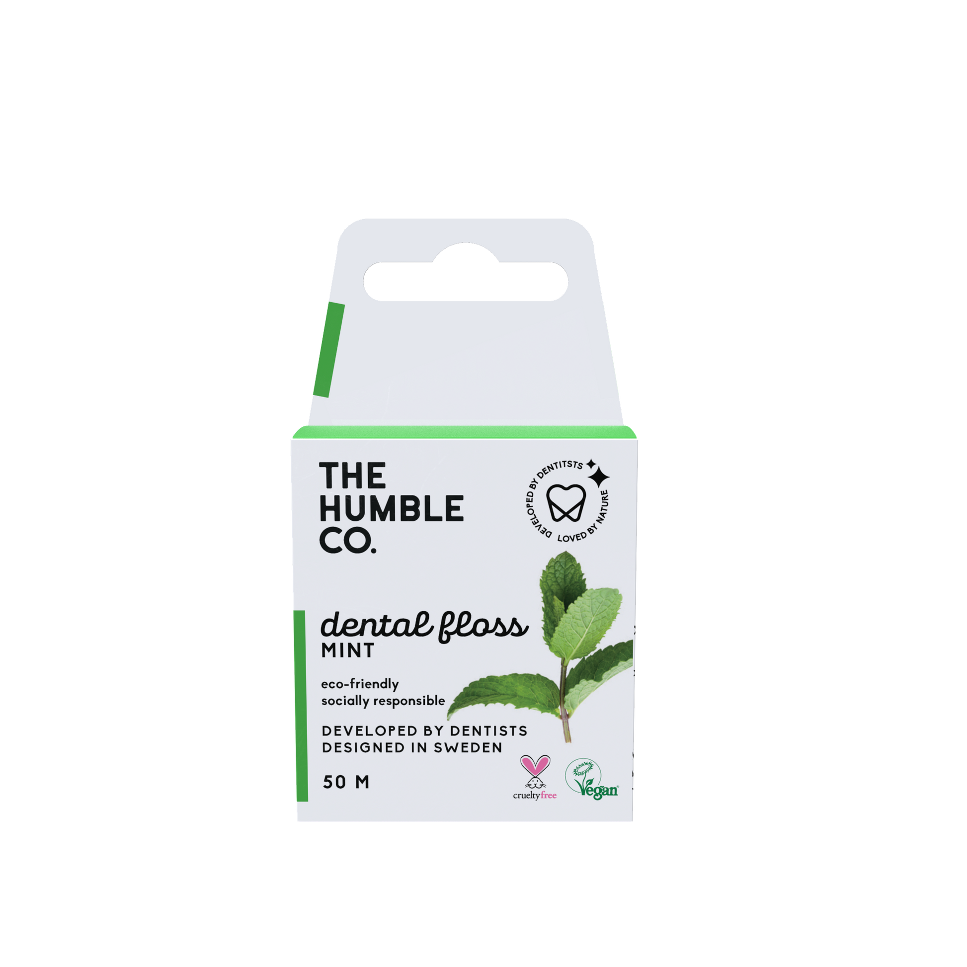 The Humble Co Dental Floss Fresh Mint 50m