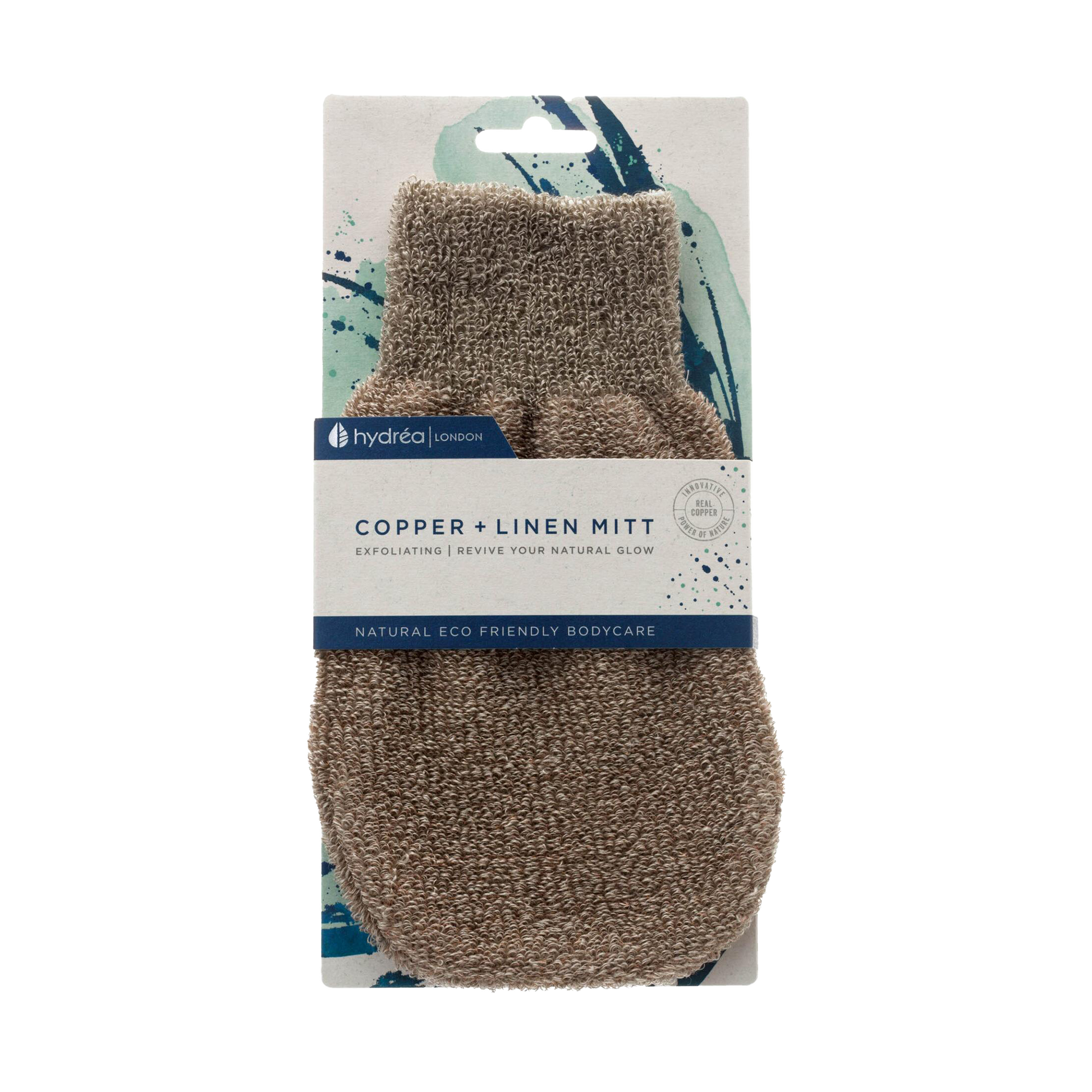 Hydrea London - Copper + Linen Spa Mitt