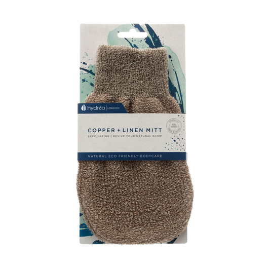 Hydrea London - Copper + Linen Spa Mitt
