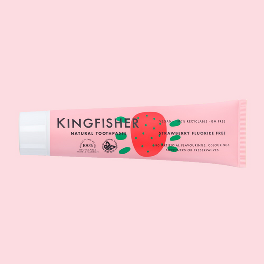 Kingfisher Children's Toothpaste - Strawberry Fluoride Free 100ml
