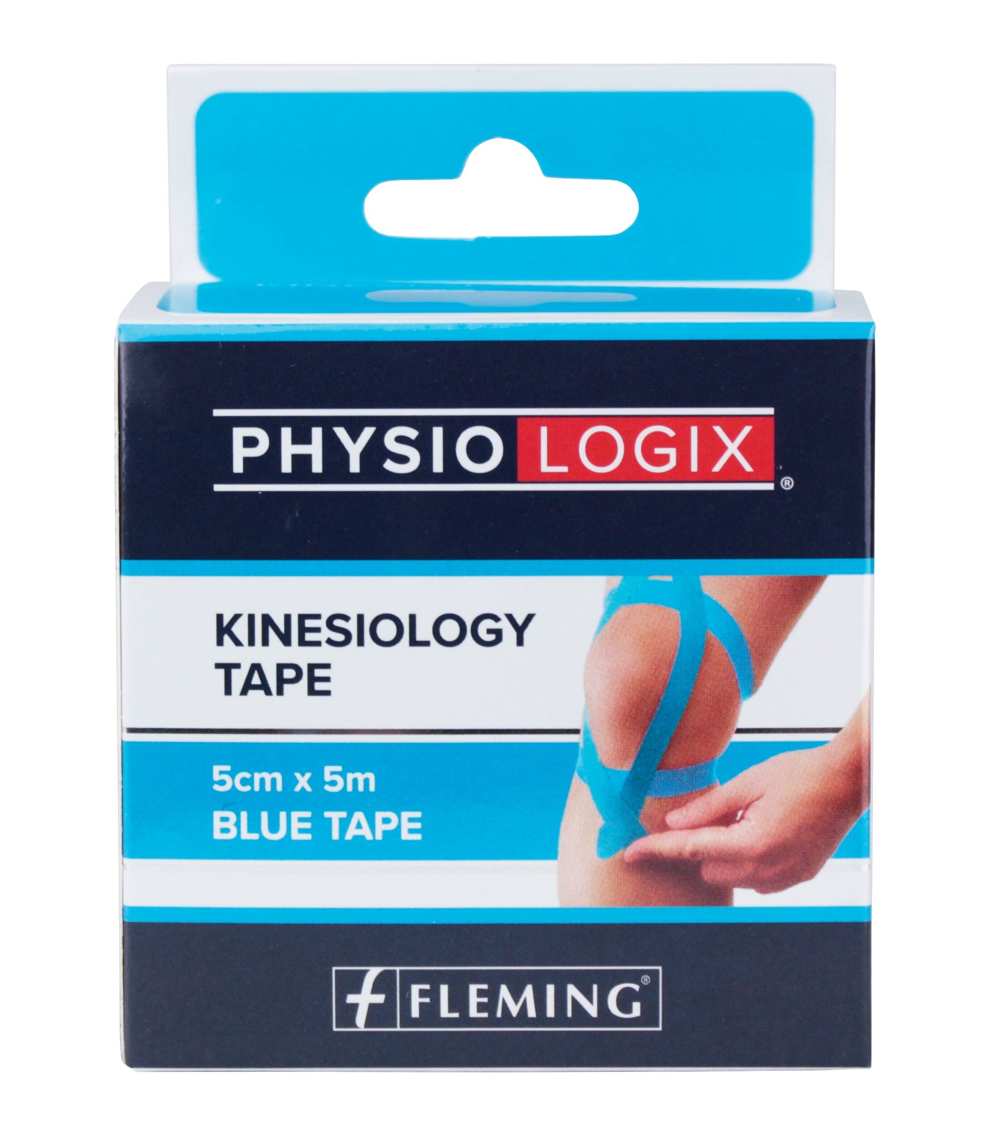 Physiologix SPORT BLUE KINESIOLOGY TAPE 5CM X 5M