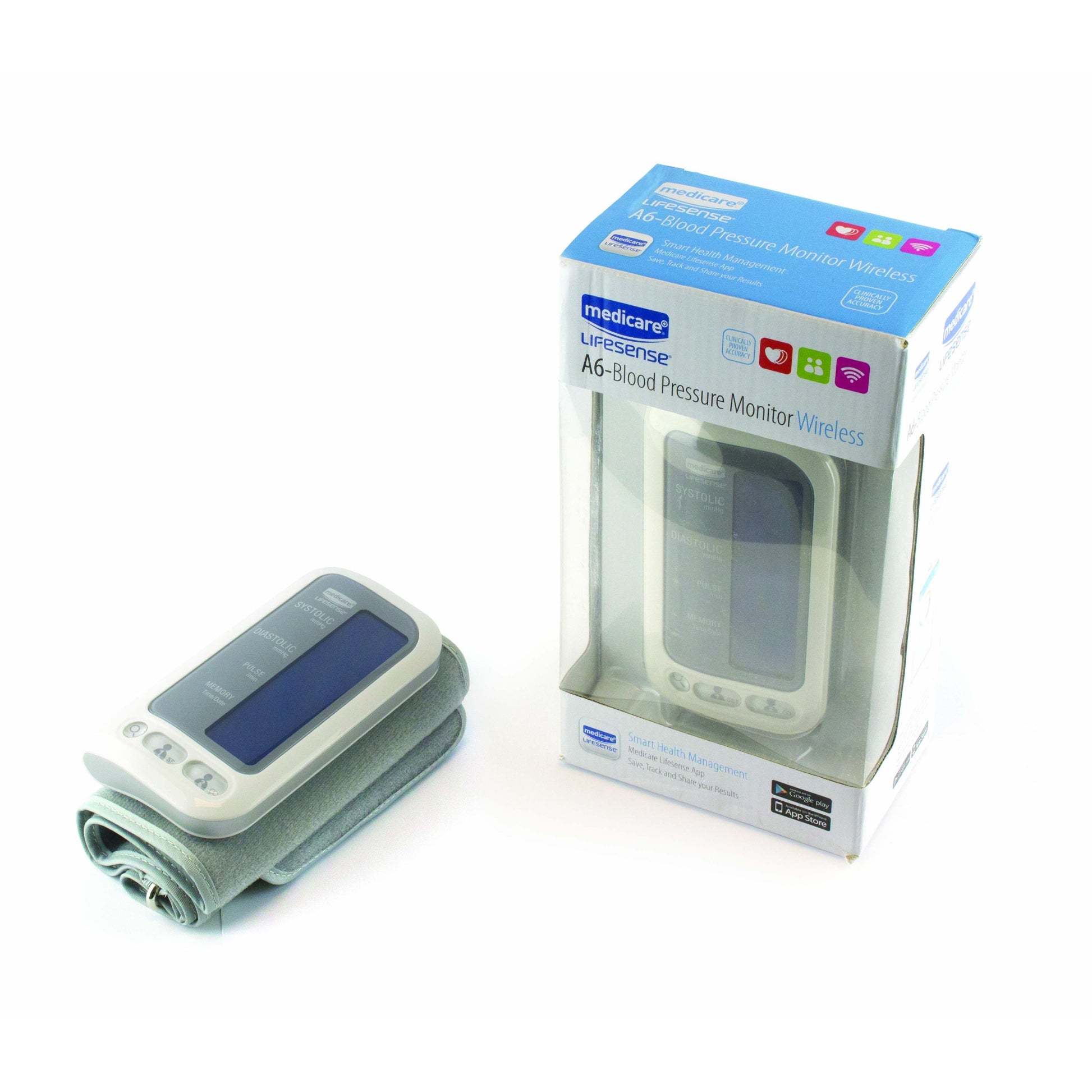 Medicare Lifesense A6 Upper Arm Blood Pressure Monitor with WiFi