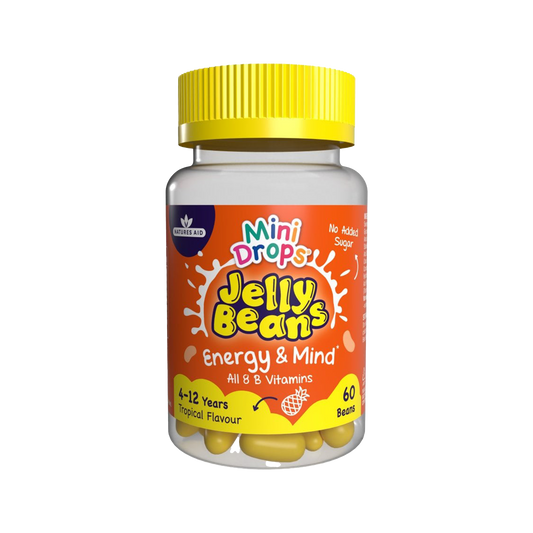 Natures Aid Mini Drops Jelly Beans Energy and Mind 60