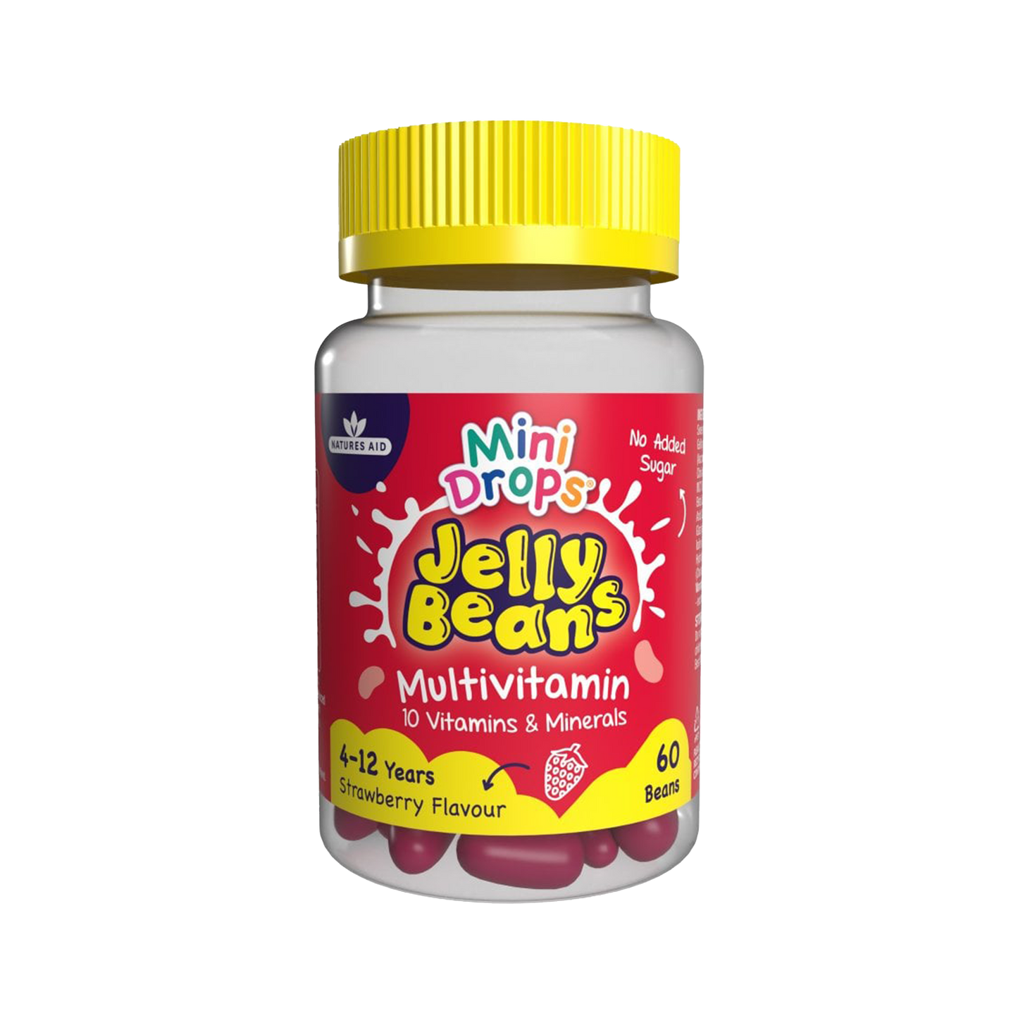 Natures Aid Mini Drops Jelly Beans Multivitamin 60