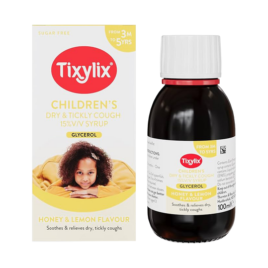 Tixylix Honey & Lemon Syrup 100ml
