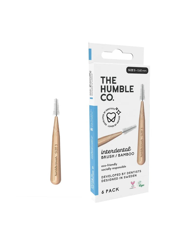 The Humble Co Interdental Brush (6 brushes per pack)