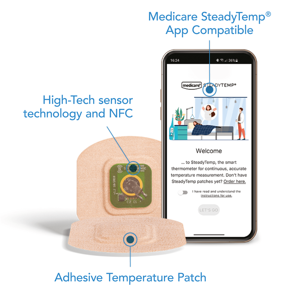 Medicare - STEADYTEMP SMART THERMOMETER